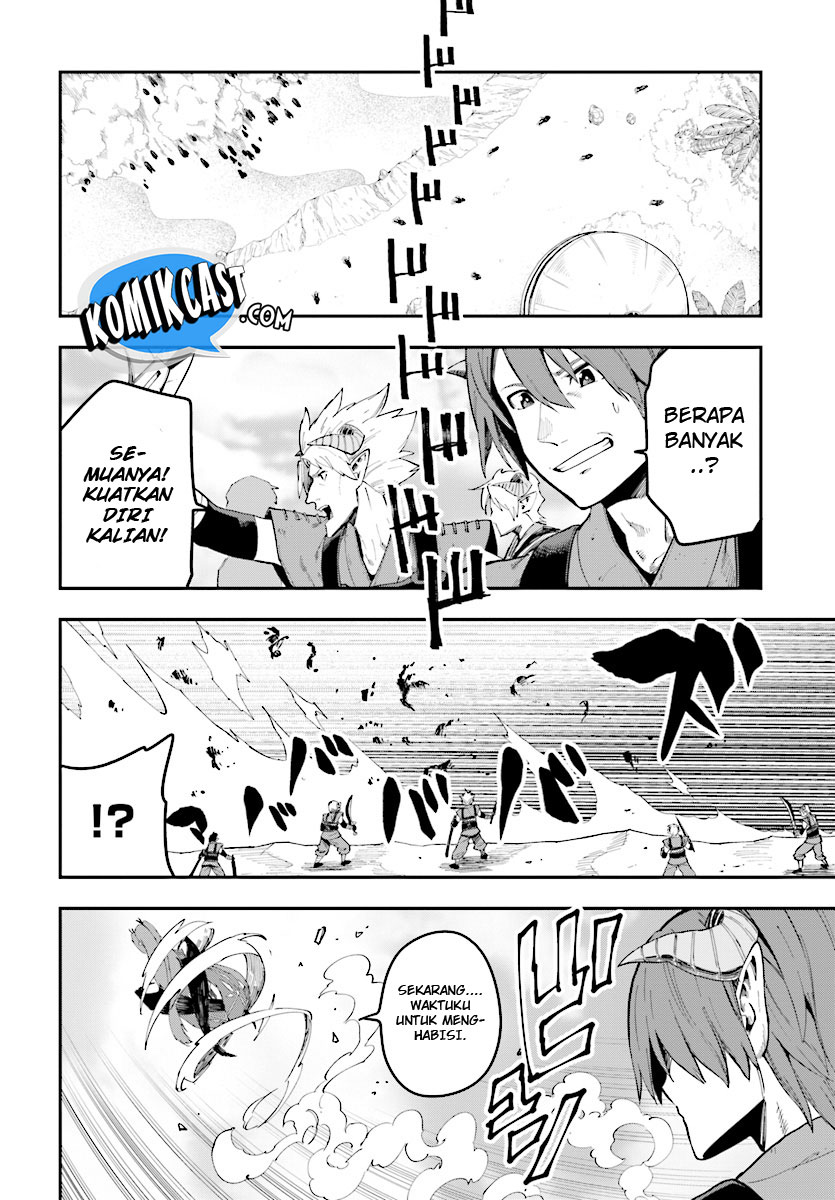 Konjiki no Moji Tsukai: Yuusha Yonin ni Makikomareta Unique Cheat Chapter 45 - halaman 26