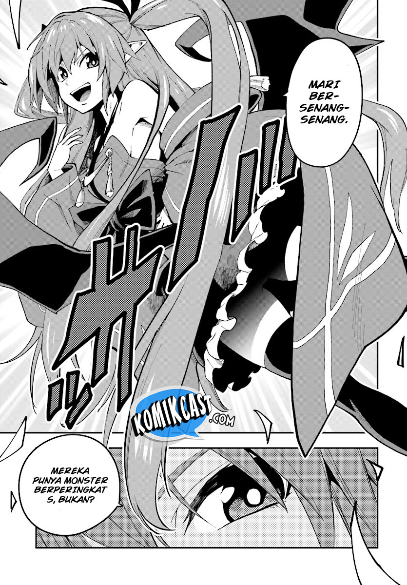 Konjiki no Moji Tsukai: Yuusha Yonin ni Makikomareta Unique Cheat Chapter 45 - halaman 27