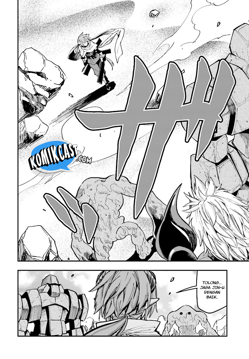 Konjiki no Moji Tsukai: Yuusha Yonin ni Makikomareta Unique Cheat Chapter 45 - halaman 28