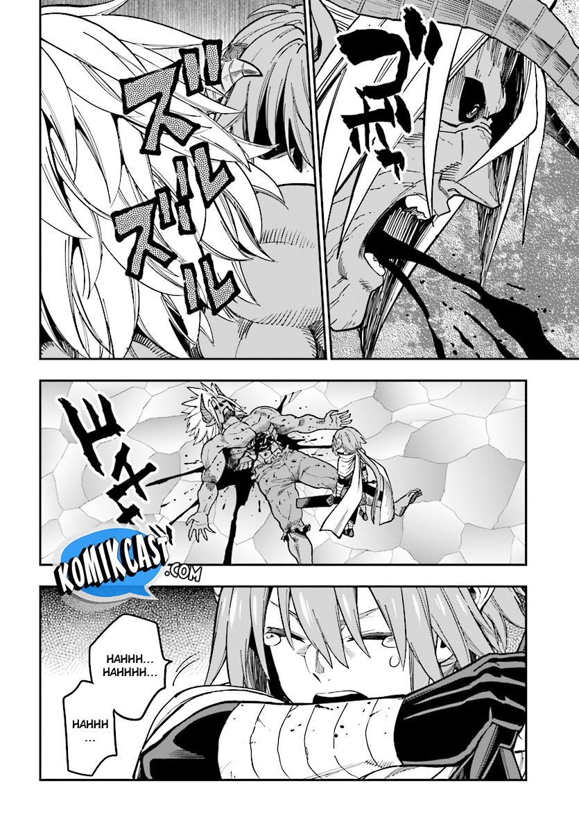 Konjiki no Moji Tsukai: Yuusha Yonin ni Makikomareta Unique Cheat Chapter 46 - halaman 17
