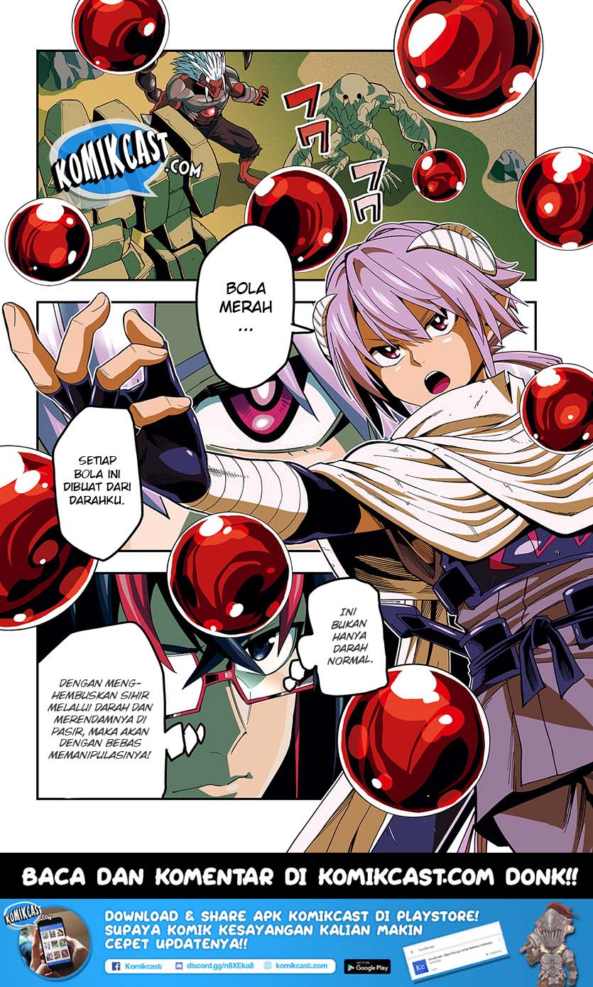 Konjiki no Moji Tsukai: Yuusha Yonin ni Makikomareta Unique Cheat Chapter 46 - halaman 4