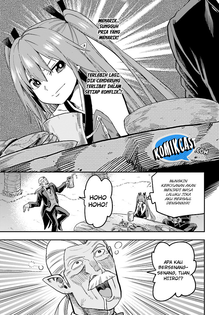 Konjiki no Moji Tsukai: Yuusha Yonin ni Makikomareta Unique Cheat Chapter 47 - halaman 19