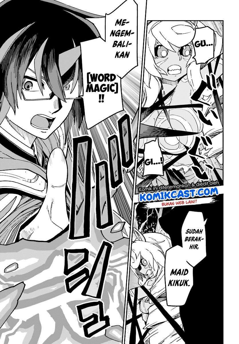 Konjiki no Moji Tsukai: Yuusha Yonin ni Makikomareta Unique Cheat Chapter 49 - halaman 21