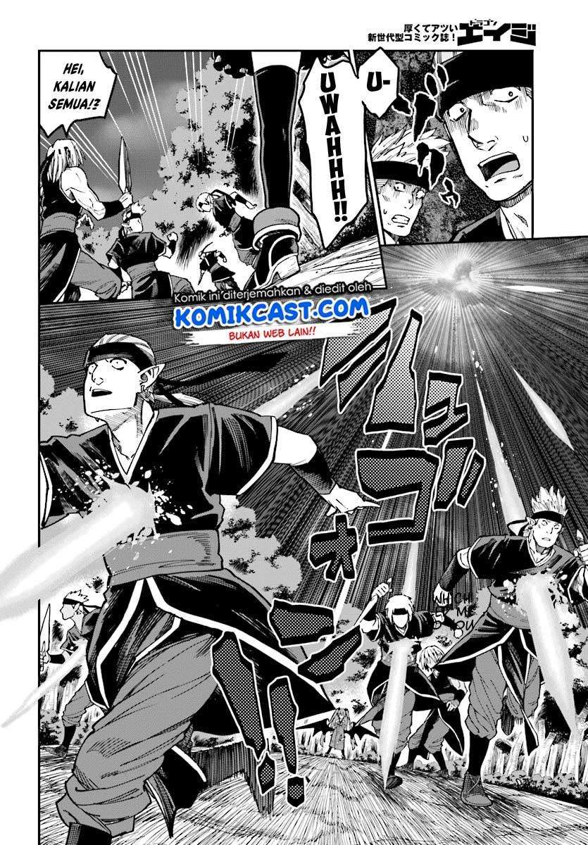 Konjiki no Moji Tsukai: Yuusha Yonin ni Makikomareta Unique Cheat Chapter 49 - halaman 5
