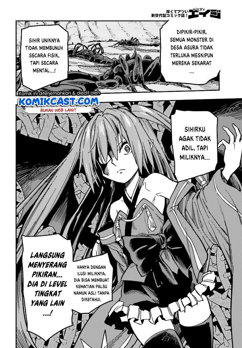 Konjiki no Moji Tsukai: Yuusha Yonin ni Makikomareta Unique Cheat Chapter 49 - halaman 7