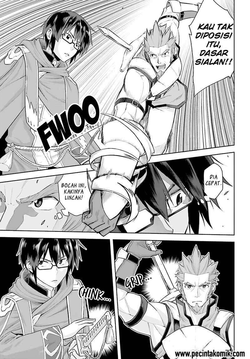 Konjiki no Moji Tsukai: Yuusha Yonin ni Makikomareta Unique Cheat Chapter 5 - halaman 14
