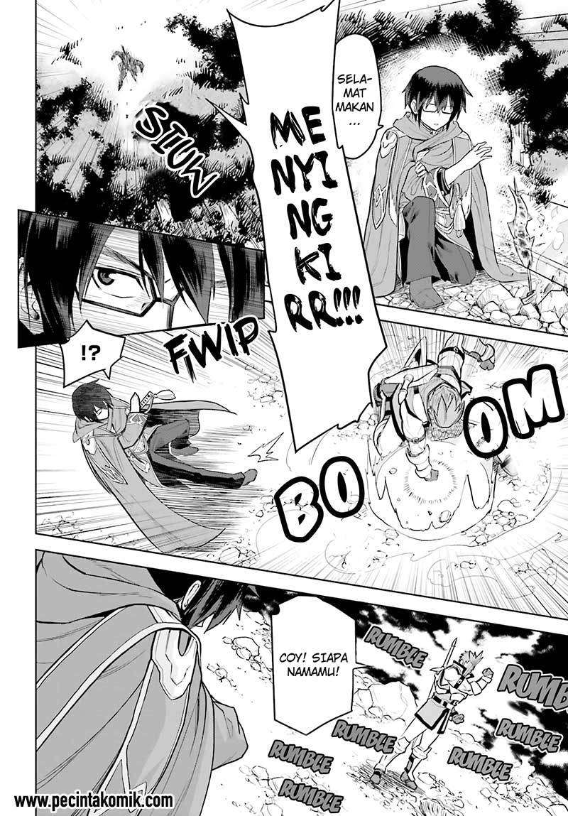 Konjiki no Moji Tsukai: Yuusha Yonin ni Makikomareta Unique Cheat Chapter 5 - halaman 9