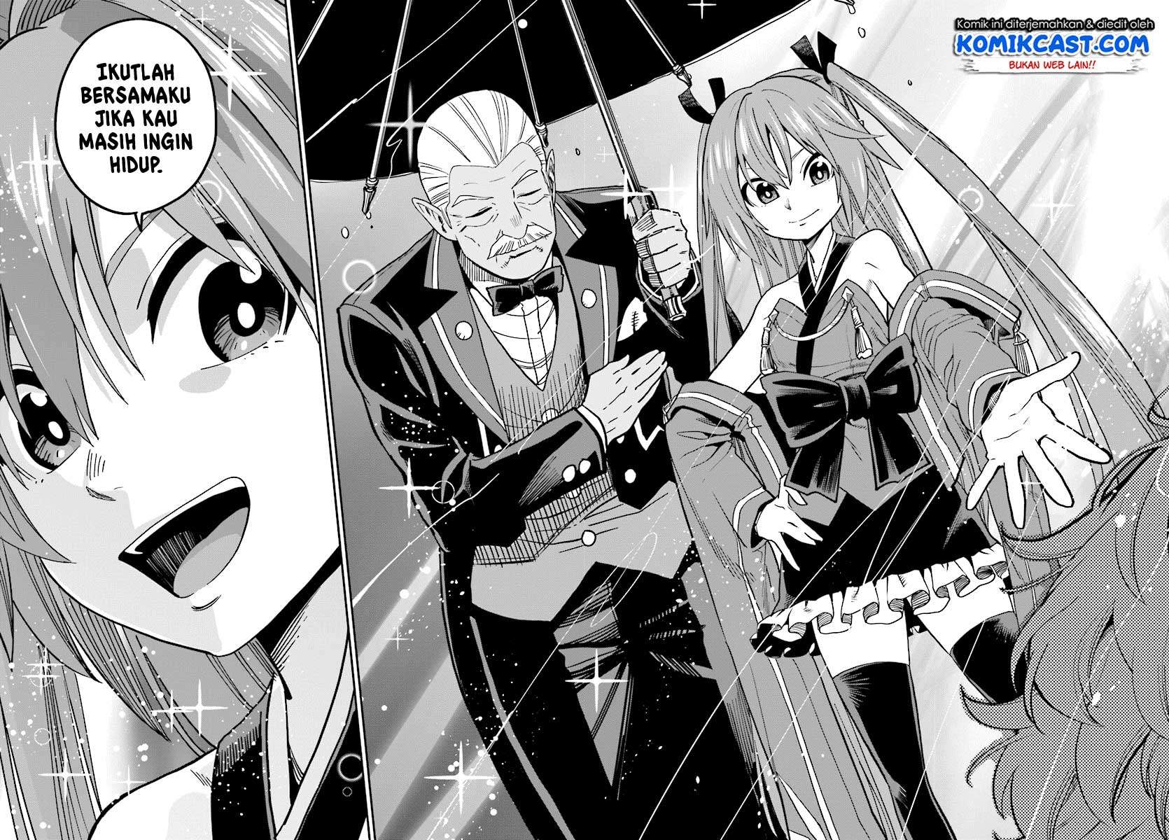 Konjiki no Moji Tsukai: Yuusha Yonin ni Makikomareta Unique Cheat Chapter 50 - halaman 23