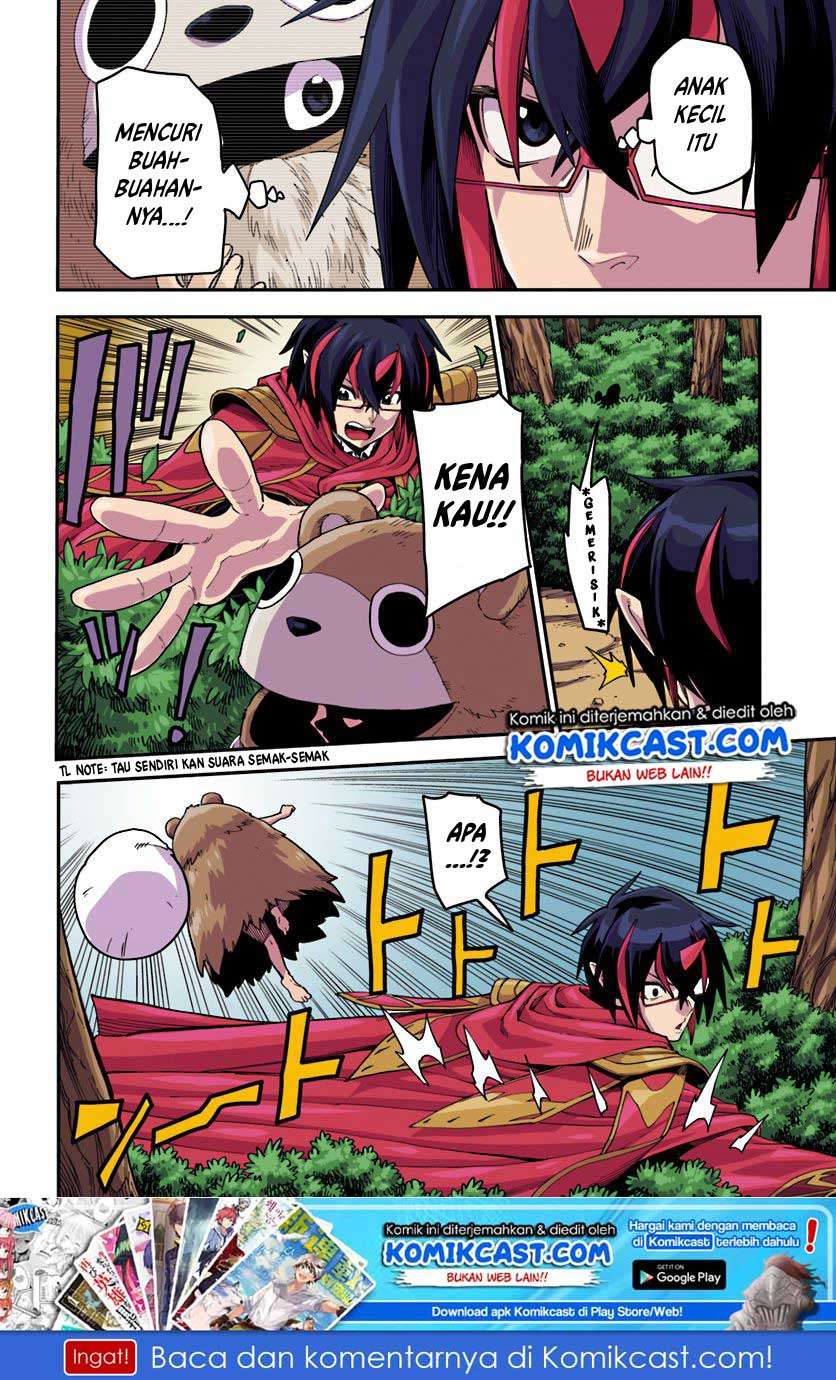 Konjiki no Moji Tsukai: Yuusha Yonin ni Makikomareta Unique Cheat Chapter 51 - halaman 3