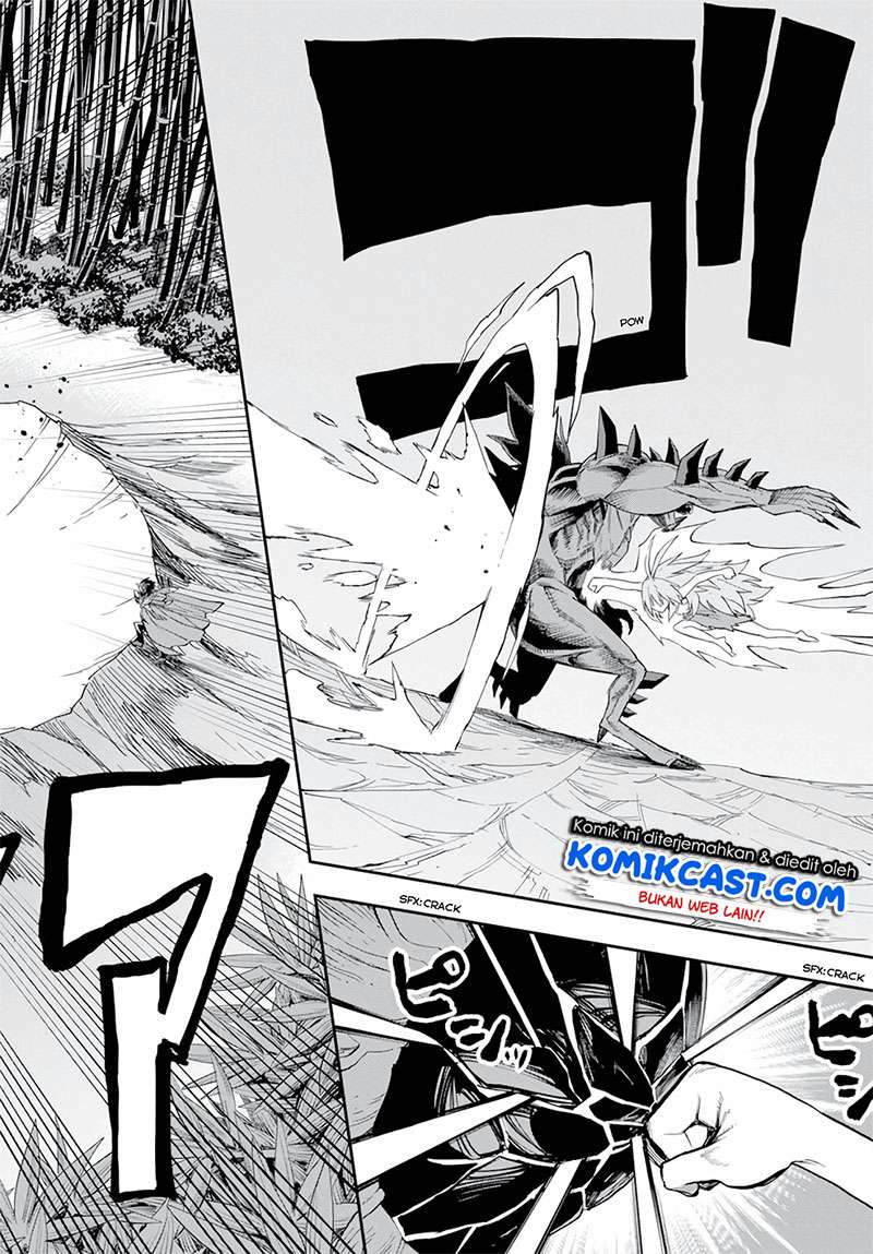 Konjiki no Moji Tsukai: Yuusha Yonin ni Makikomareta Unique Cheat Chapter 55 - halaman 22