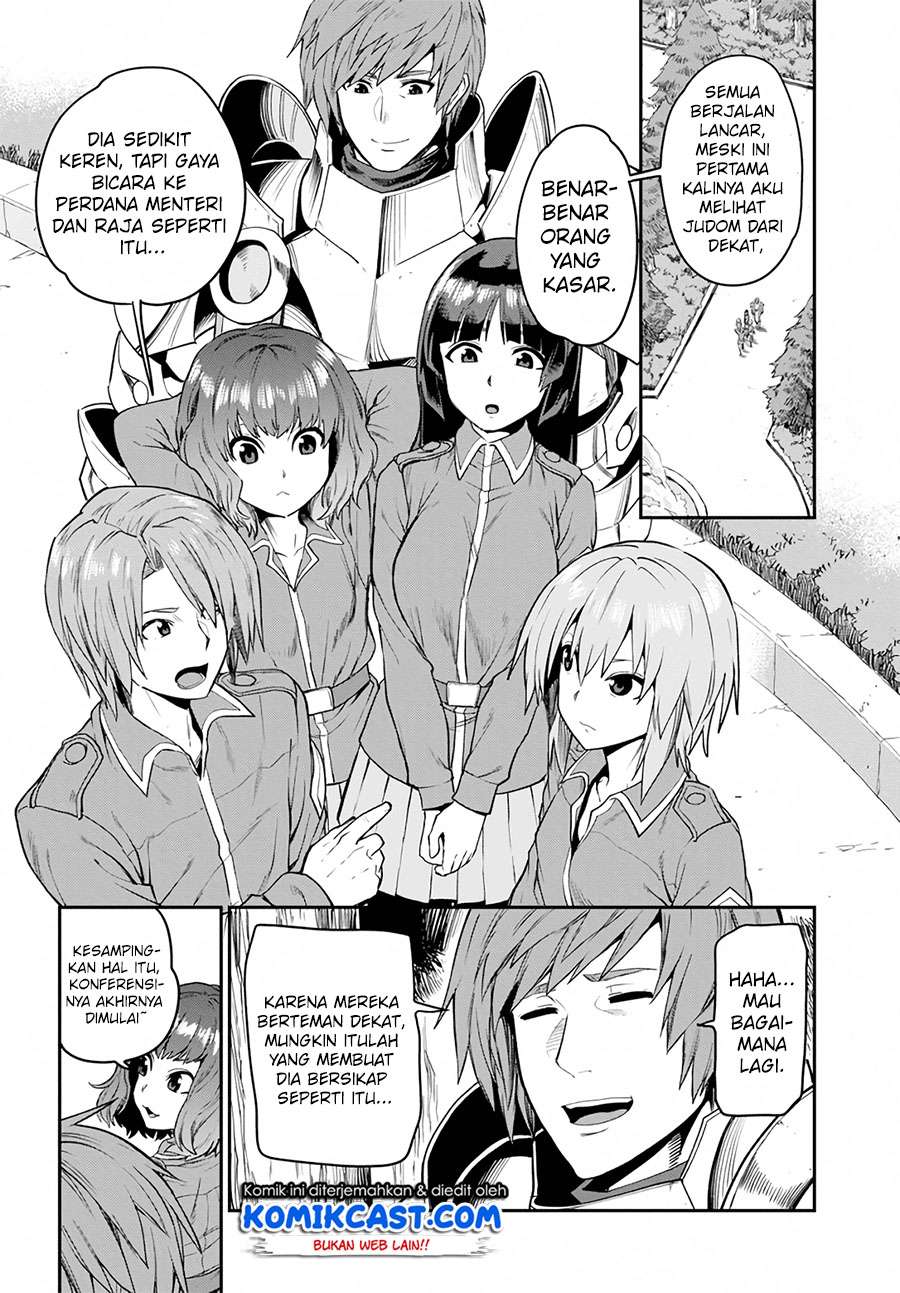 Konjiki no Moji Tsukai: Yuusha Yonin ni Makikomareta Unique Cheat Chapter 56 - halaman 12