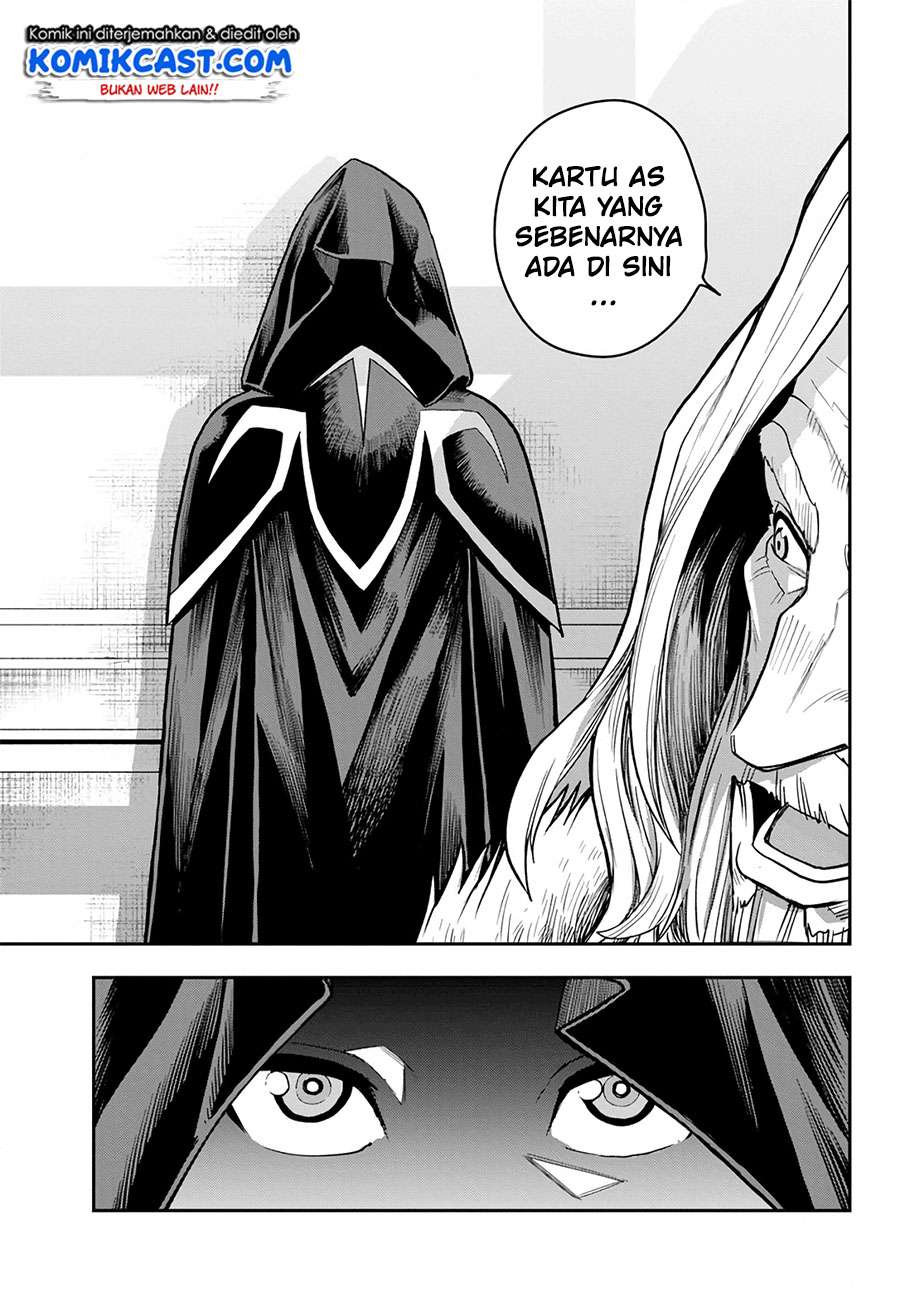 Konjiki no Moji Tsukai: Yuusha Yonin ni Makikomareta Unique Cheat Chapter 56 - halaman 17