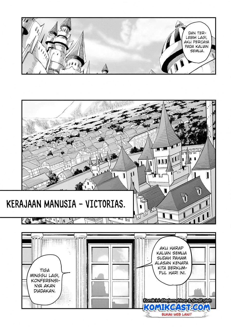 Konjiki no Moji Tsukai: Yuusha Yonin ni Makikomareta Unique Cheat Chapter 56 - halaman 7