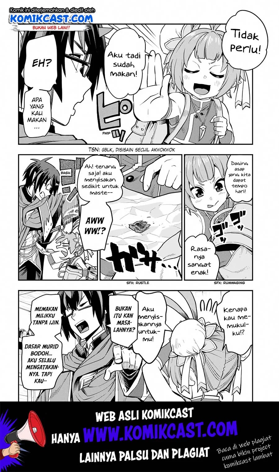 Konjiki no Moji Tsukai: Yuusha Yonin ni Makikomareta Unique Cheat Chapter 57 - halaman 7
