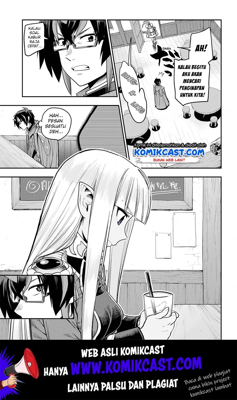 Konjiki no Moji Tsukai: Yuusha Yonin ni Makikomareta Unique Cheat Chapter 57 - halaman 8
