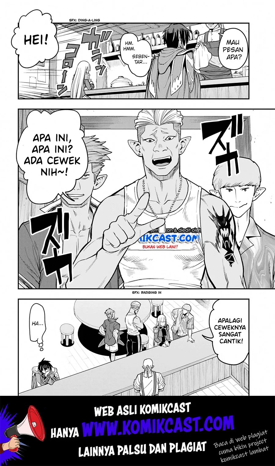 Konjiki no Moji Tsukai: Yuusha Yonin ni Makikomareta Unique Cheat Chapter 57 - halaman 9
