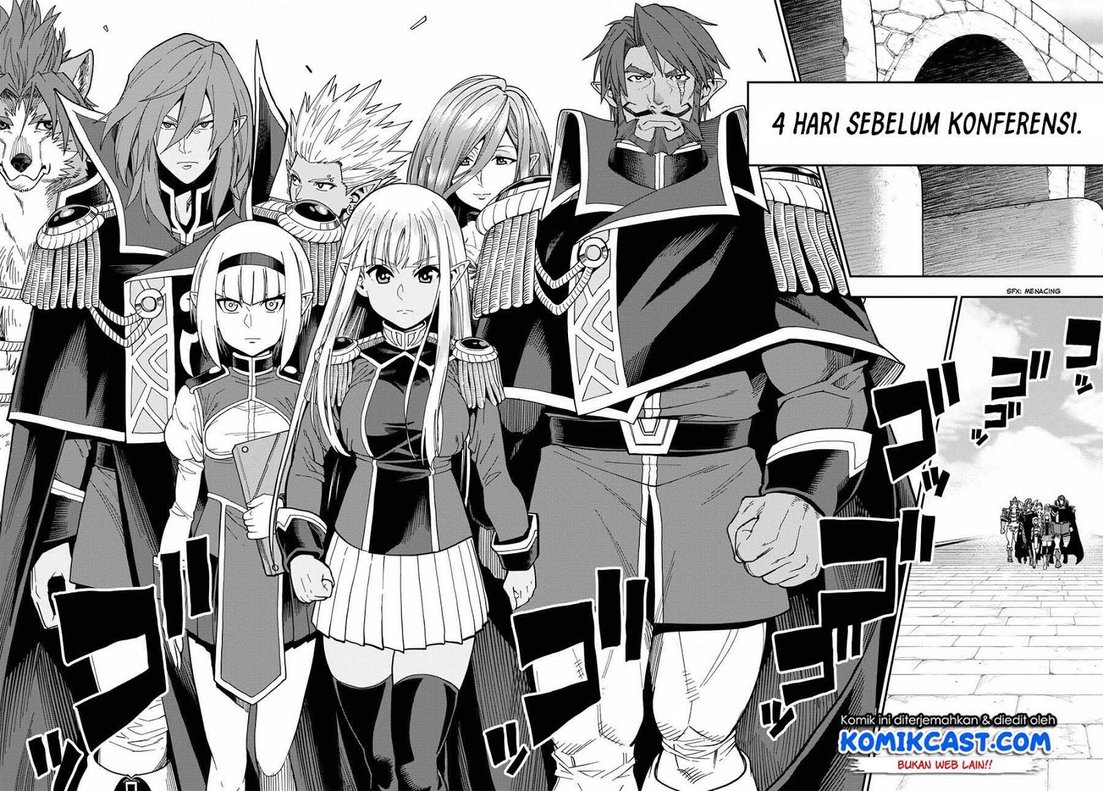 Konjiki no Moji Tsukai: Yuusha Yonin ni Makikomareta Unique Cheat Chapter 58 - halaman 15