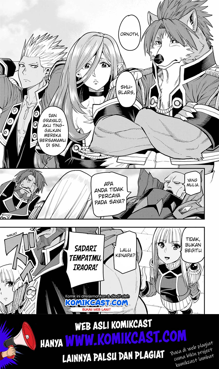 Konjiki no Moji Tsukai: Yuusha Yonin ni Makikomareta Unique Cheat Chapter 58 - halaman 19
