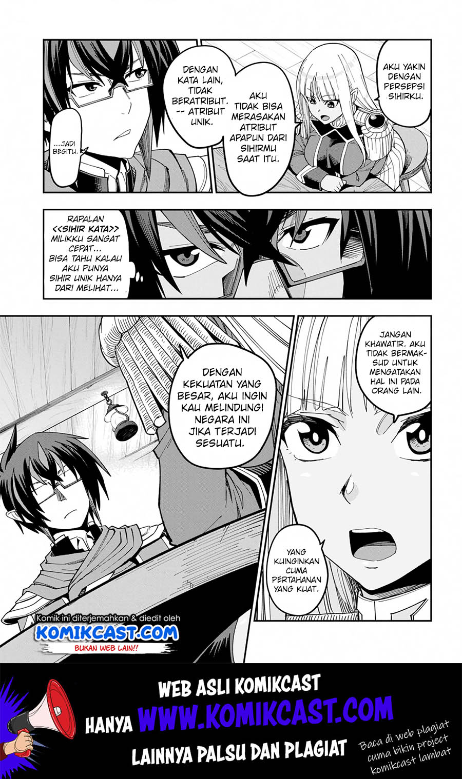 Konjiki no Moji Tsukai: Yuusha Yonin ni Makikomareta Unique Cheat Chapter 58 - halaman 8