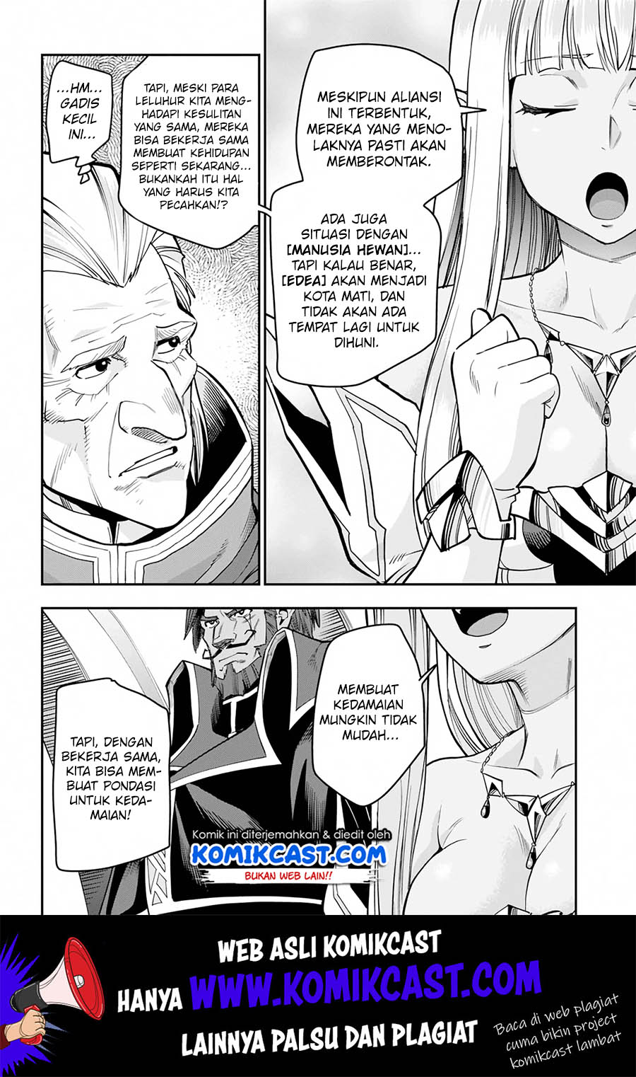 Konjiki no Moji Tsukai: Yuusha Yonin ni Makikomareta Unique Cheat Chapter 59 - halaman 11