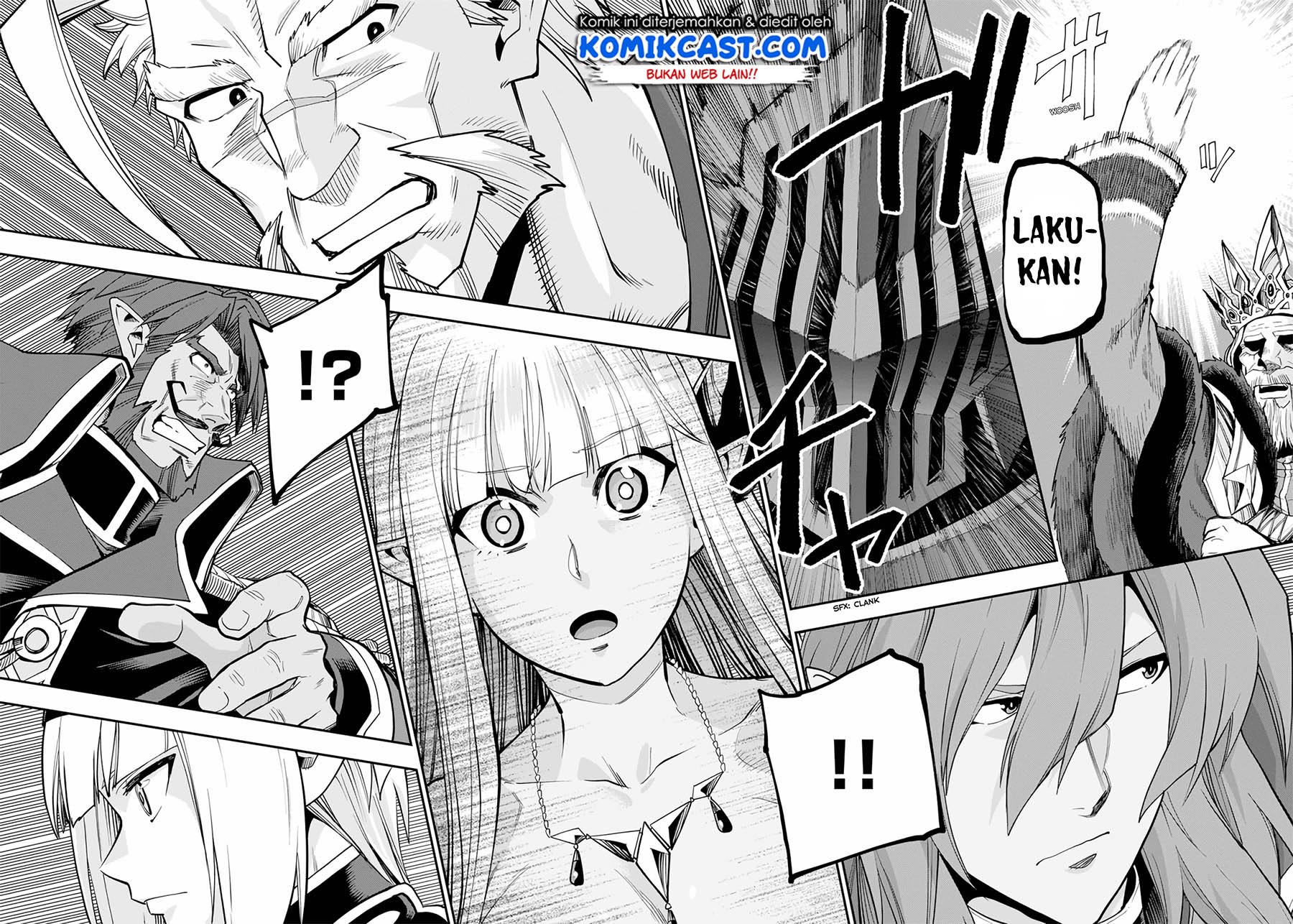 Konjiki no Moji Tsukai: Yuusha Yonin ni Makikomareta Unique Cheat Chapter 59 - halaman 17
