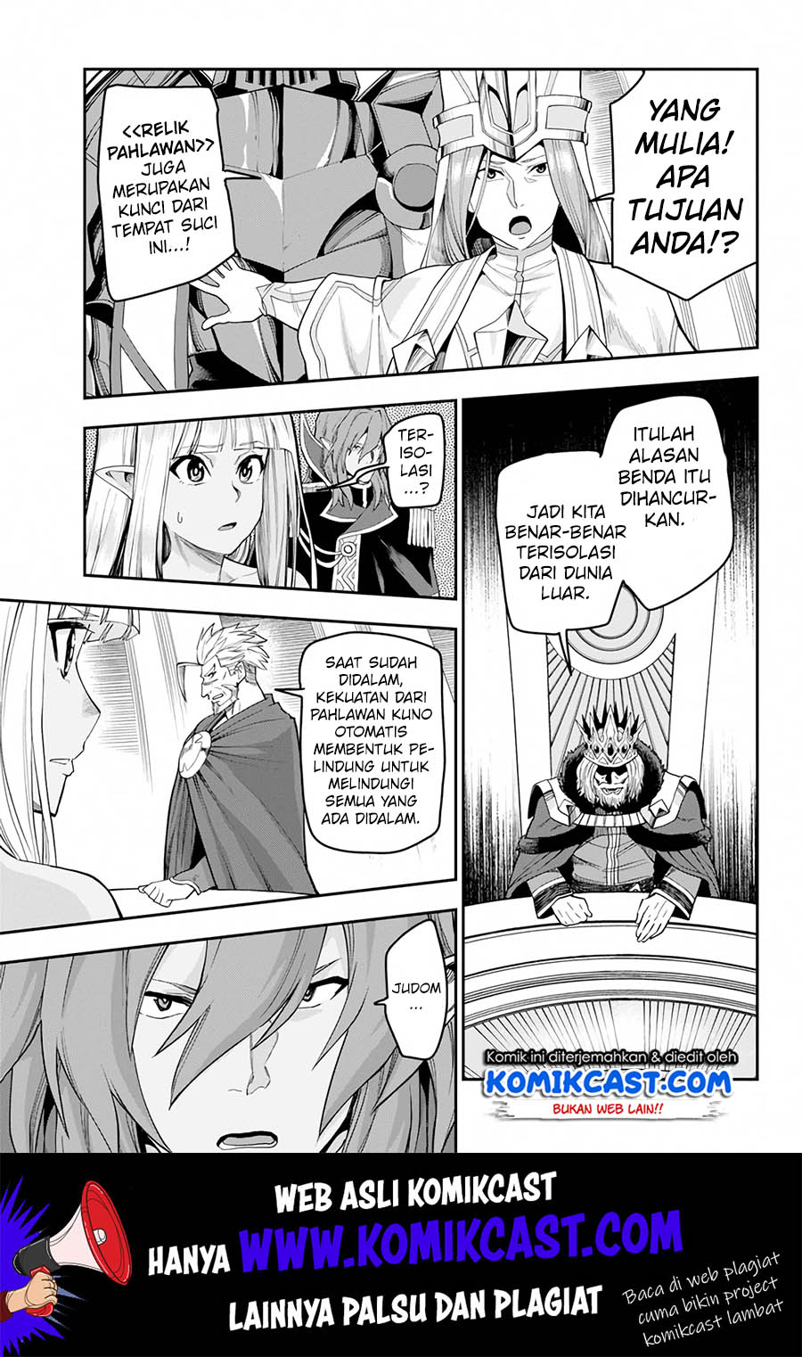 Konjiki no Moji Tsukai: Yuusha Yonin ni Makikomareta Unique Cheat Chapter 59 - halaman 21