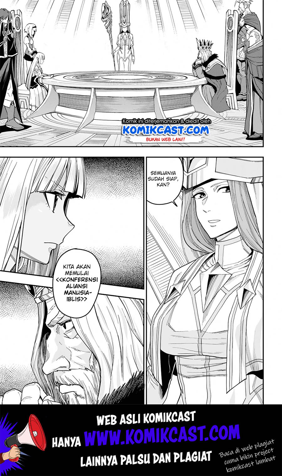 Konjiki no Moji Tsukai: Yuusha Yonin ni Makikomareta Unique Cheat Chapter 59 - halaman 4