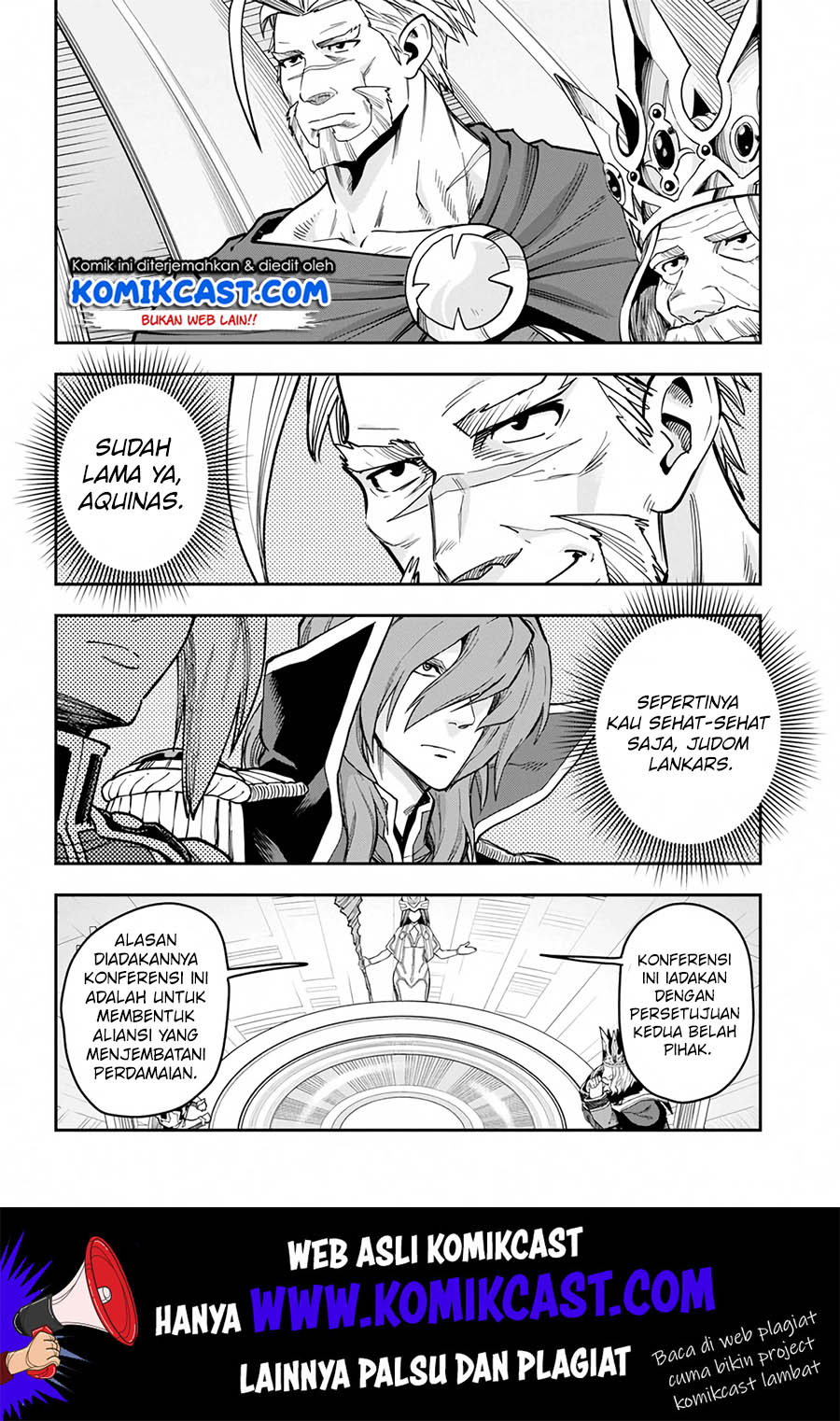Konjiki no Moji Tsukai: Yuusha Yonin ni Makikomareta Unique Cheat Chapter 59 - halaman 5