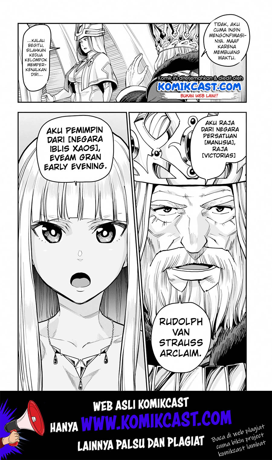Konjiki no Moji Tsukai: Yuusha Yonin ni Makikomareta Unique Cheat Chapter 59 - halaman 7
