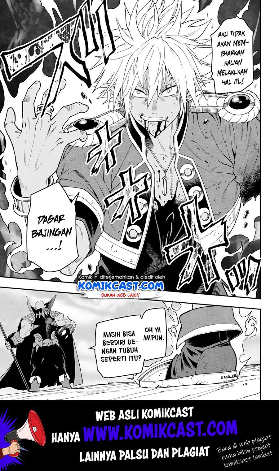 Konjiki no Moji Tsukai: Yuusha Yonin ni Makikomareta Unique Cheat Chapter 60 - halaman 12