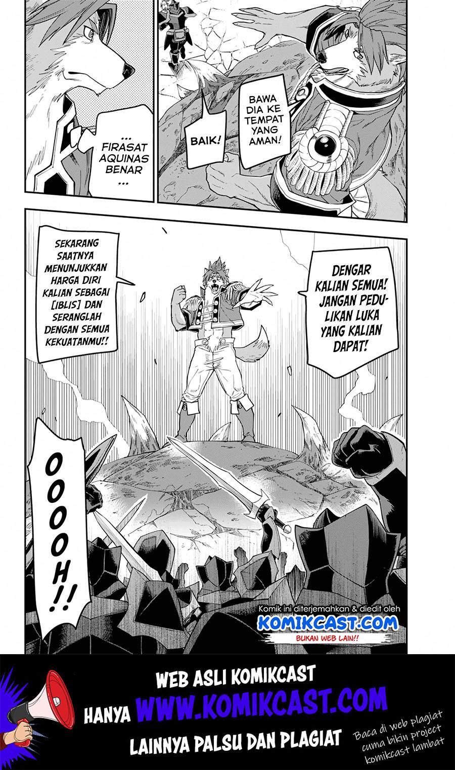 Konjiki no Moji Tsukai: Yuusha Yonin ni Makikomareta Unique Cheat Chapter 60 - halaman 26