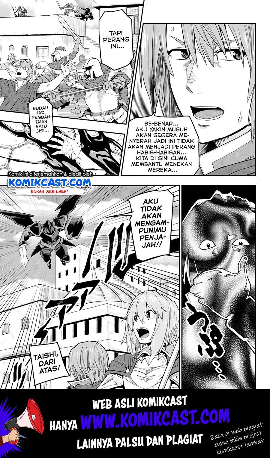 Konjiki no Moji Tsukai: Yuusha Yonin ni Makikomareta Unique Cheat Chapter 60 - halaman 29