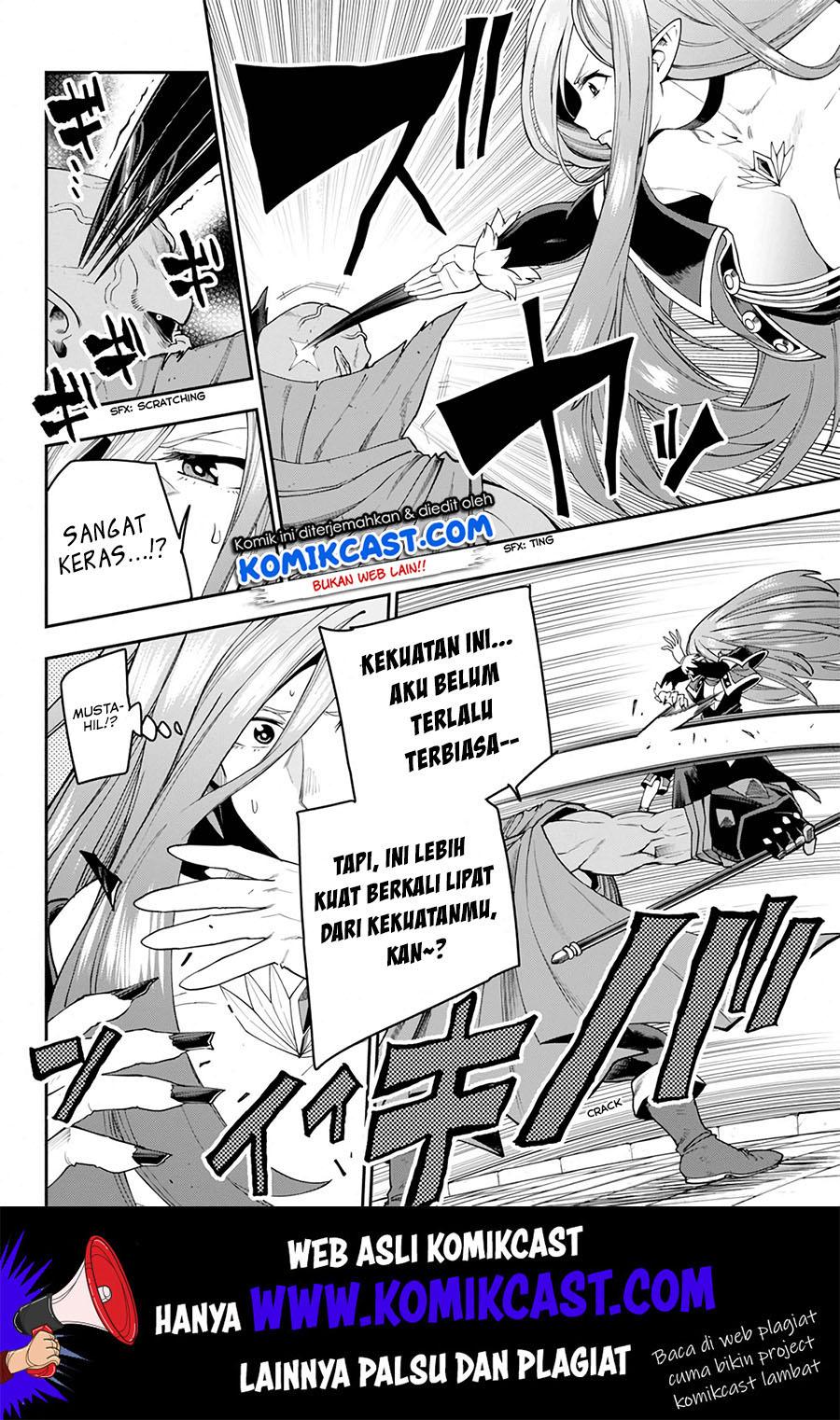Konjiki no Moji Tsukai: Yuusha Yonin ni Makikomareta Unique Cheat Chapter 60 - halaman 5