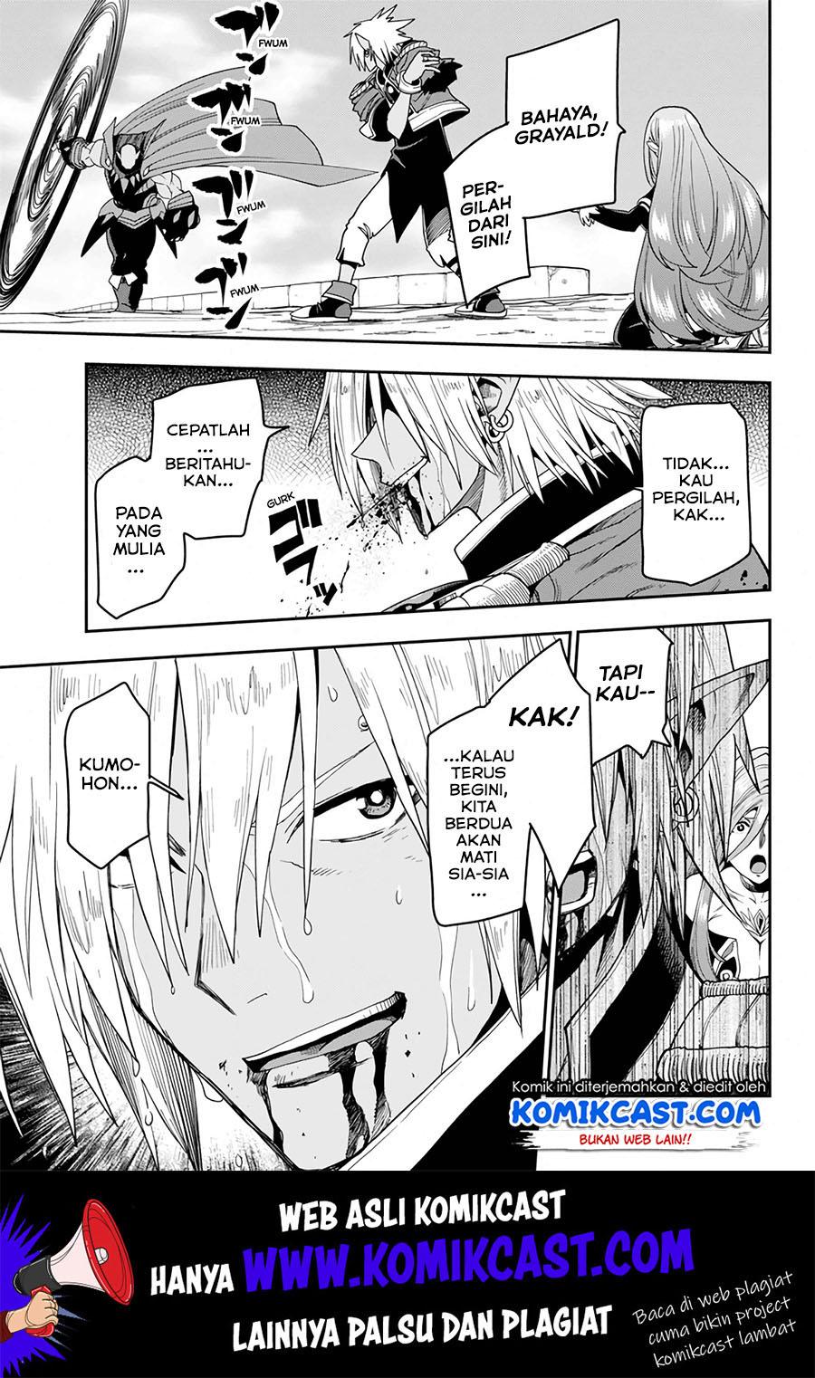 Konjiki no Moji Tsukai: Yuusha Yonin ni Makikomareta Unique Cheat Chapter 60 - halaman 8
