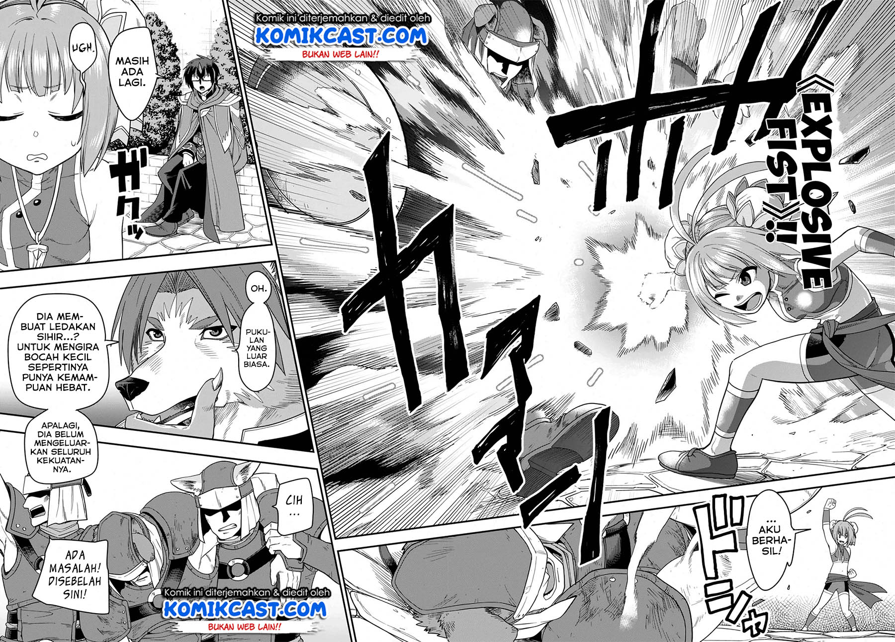 Konjiki no Moji Tsukai: Yuusha Yonin ni Makikomareta Unique Cheat Chapter 61 - halaman 28