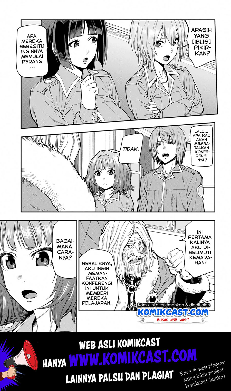 Konjiki no Moji Tsukai: Yuusha Yonin ni Makikomareta Unique Cheat Chapter 61 - halaman 4