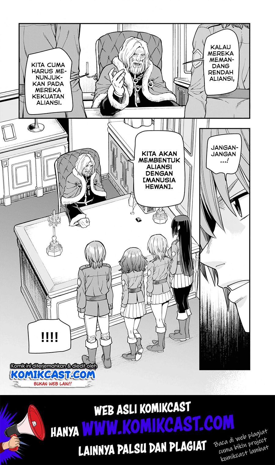 Konjiki no Moji Tsukai: Yuusha Yonin ni Makikomareta Unique Cheat Chapter 61 - halaman 5