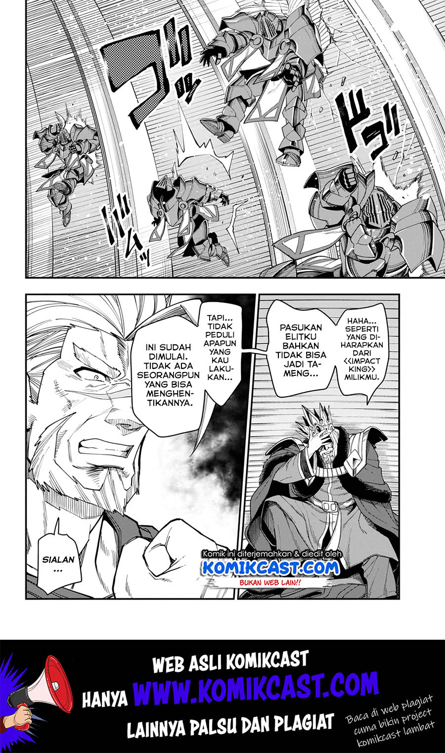 Konjiki no Moji Tsukai: Yuusha Yonin ni Makikomareta Unique Cheat Chapter 62 - halaman 19