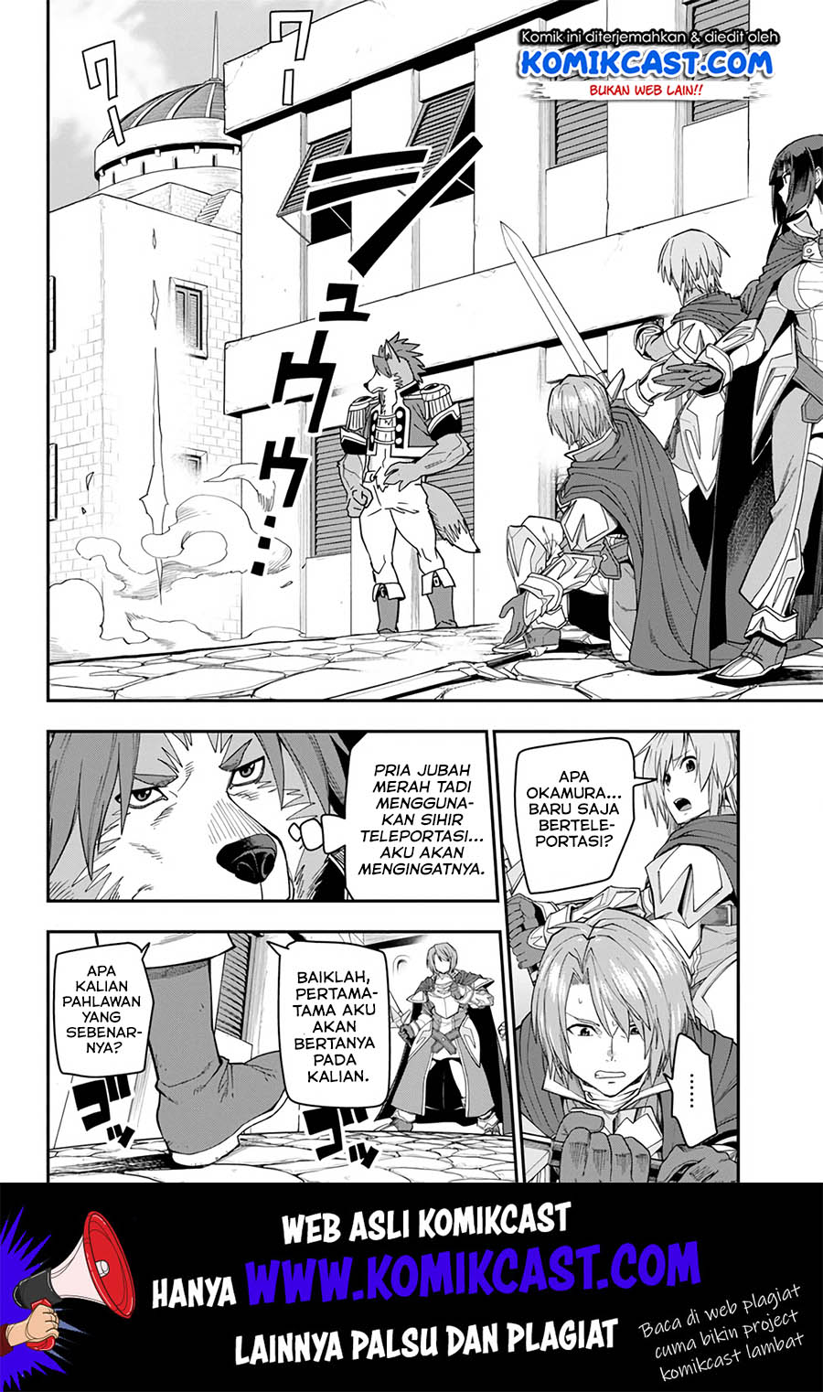 Konjiki no Moji Tsukai: Yuusha Yonin ni Makikomareta Unique Cheat Chapter 62 - halaman 21