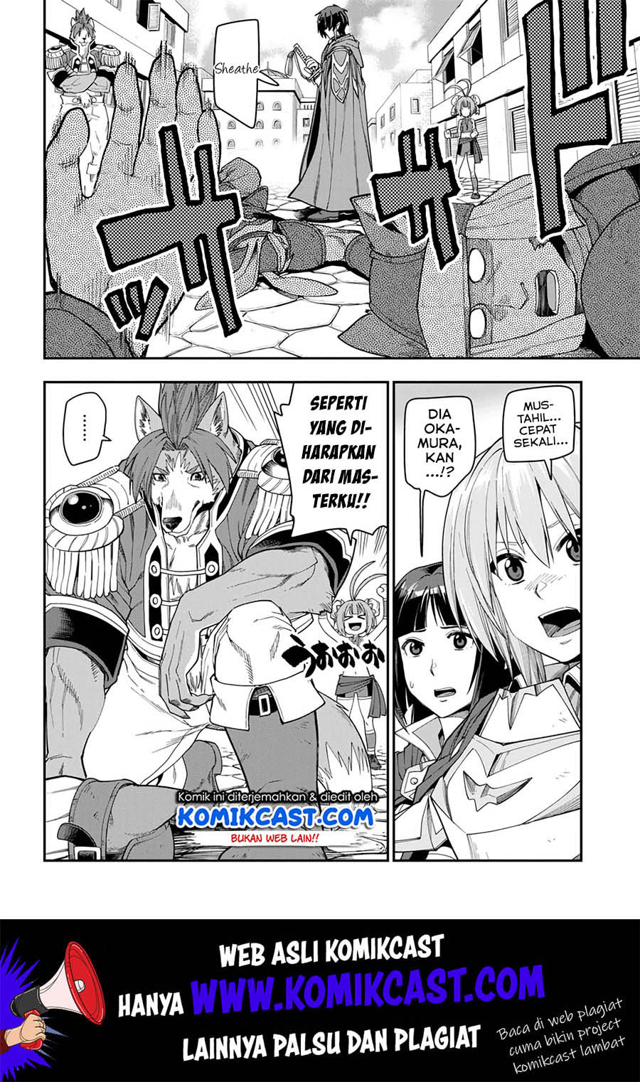 Konjiki no Moji Tsukai: Yuusha Yonin ni Makikomareta Unique Cheat Chapter 62 - halaman 8