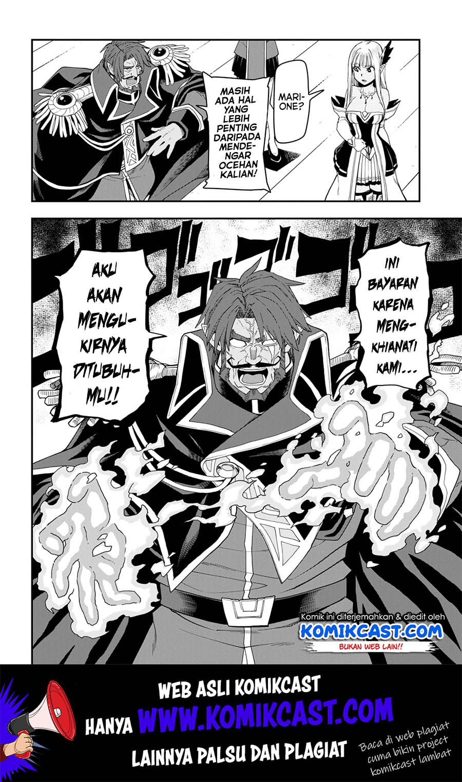 Konjiki no Moji Tsukai: Yuusha Yonin ni Makikomareta Unique Cheat Chapter 63 - halaman 13