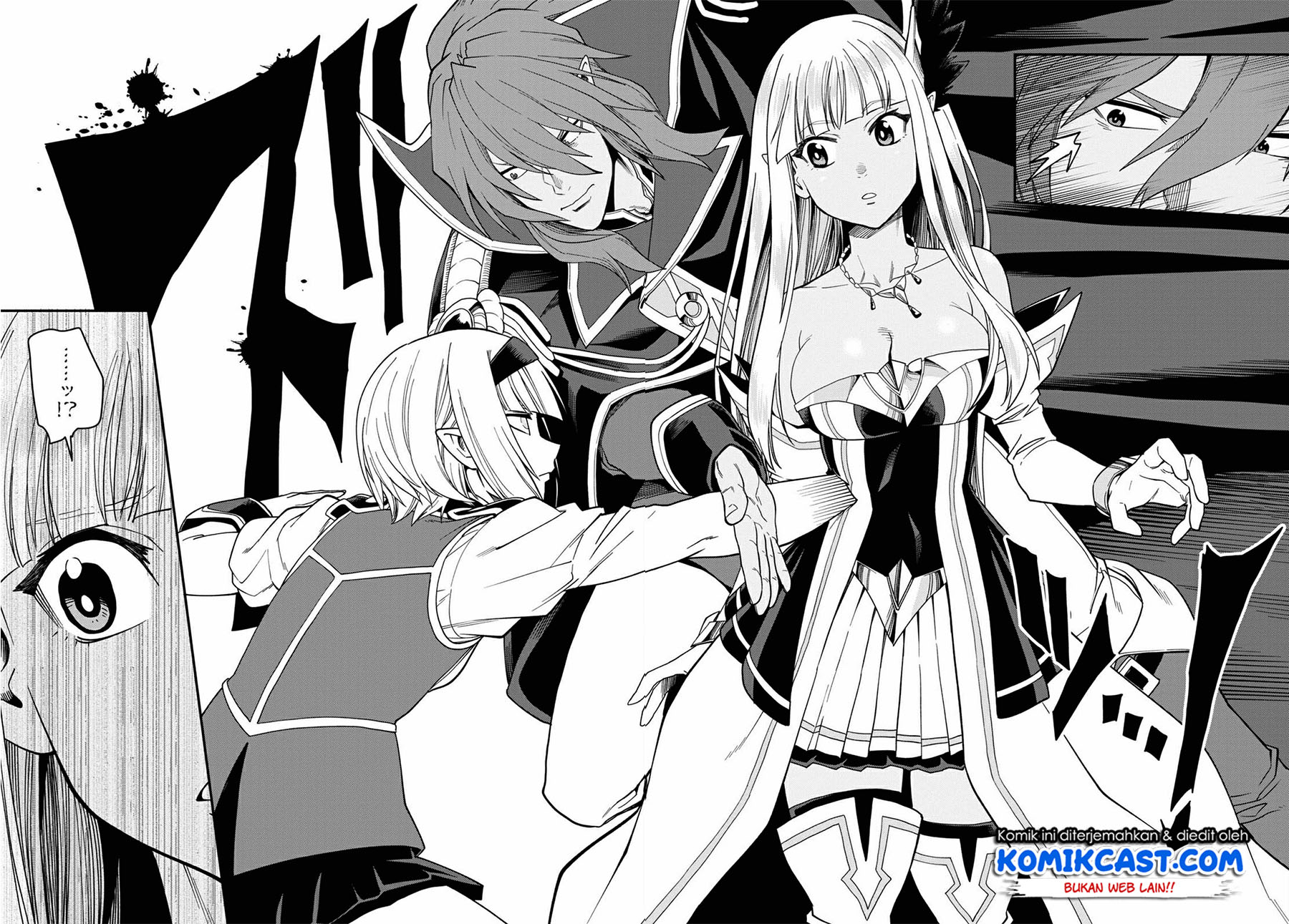 Konjiki no Moji Tsukai: Yuusha Yonin ni Makikomareta Unique Cheat Chapter 63 - halaman 19