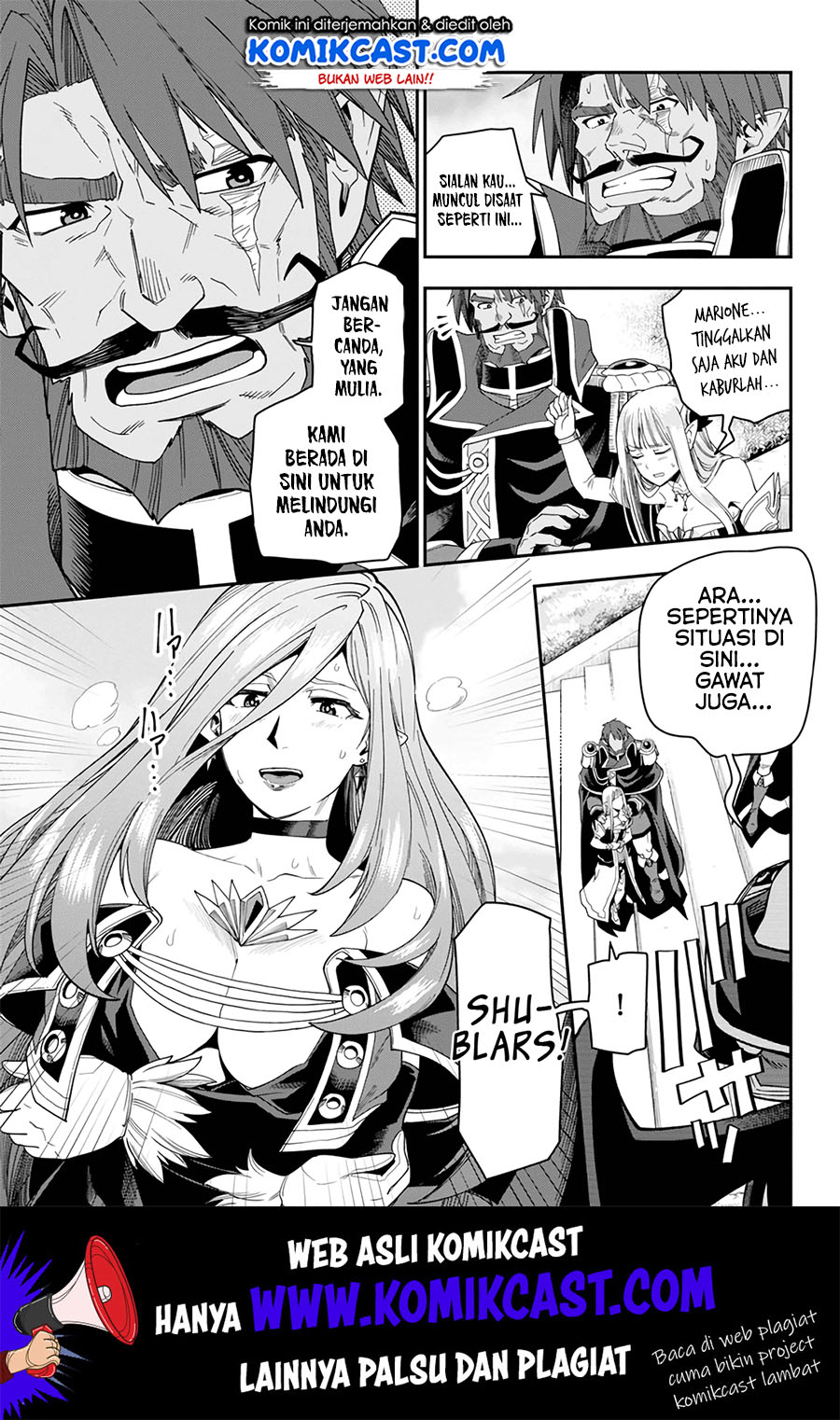 Konjiki no Moji Tsukai: Yuusha Yonin ni Makikomareta Unique Cheat Chapter 63 - halaman 25