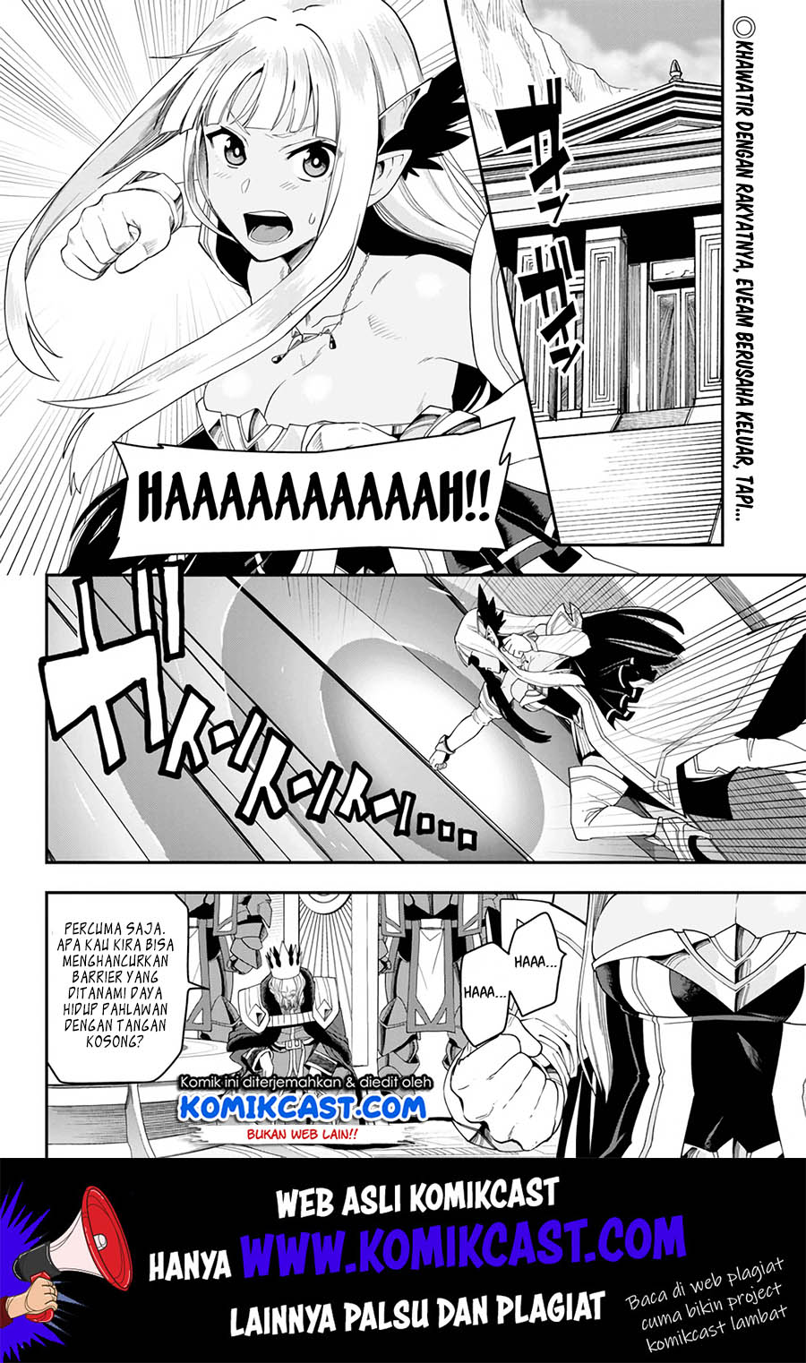 Konjiki no Moji Tsukai: Yuusha Yonin ni Makikomareta Unique Cheat Chapter 63 - halaman 3