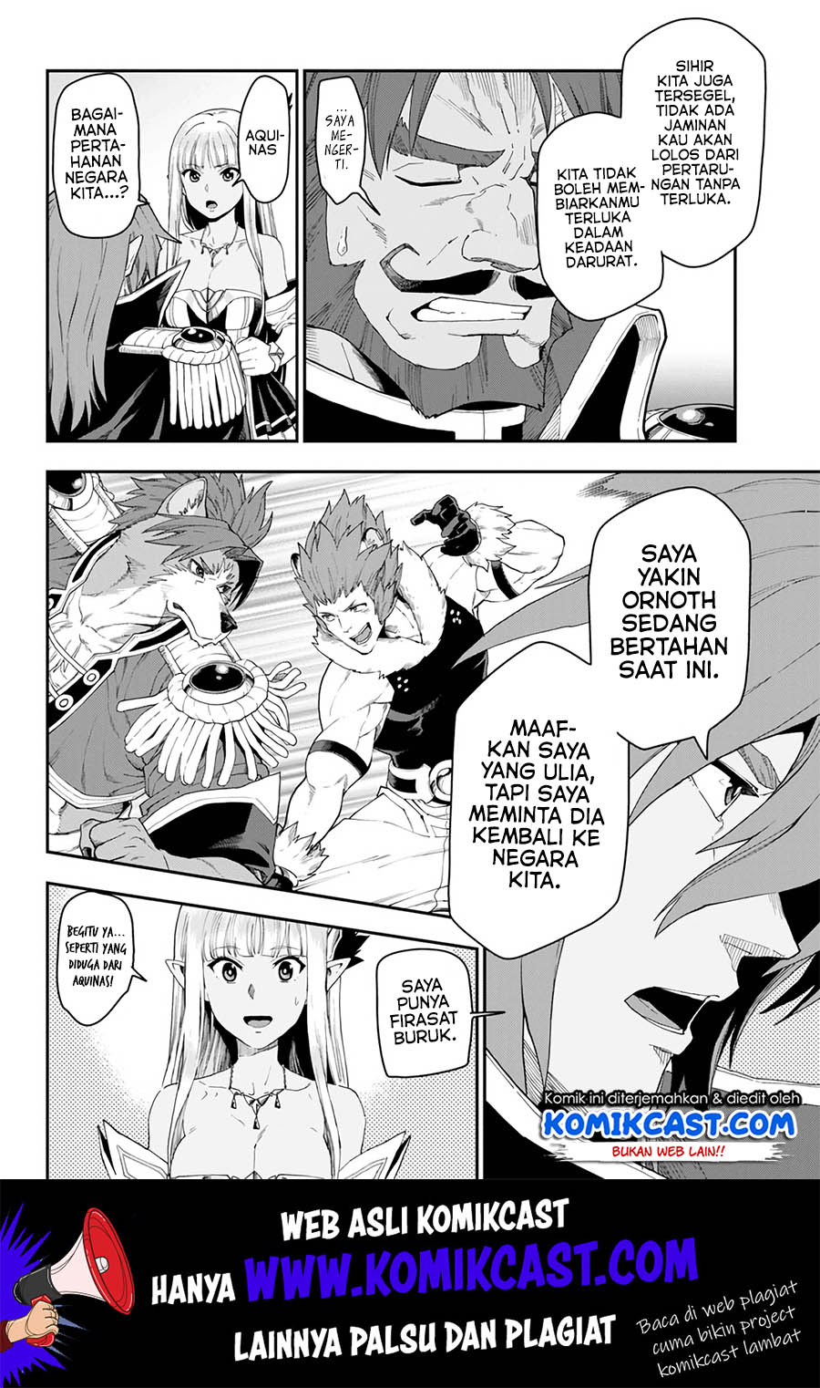 Konjiki no Moji Tsukai: Yuusha Yonin ni Makikomareta Unique Cheat Chapter 63 - halaman 5