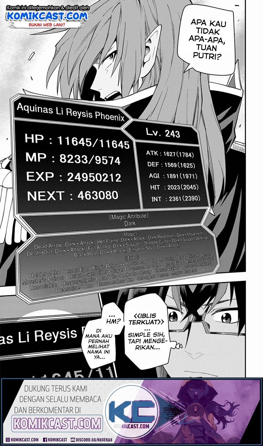 Konjiki no Moji Tsukai: Yuusha Yonin ni Makikomareta Unique Cheat Chapter 64 - halaman 19