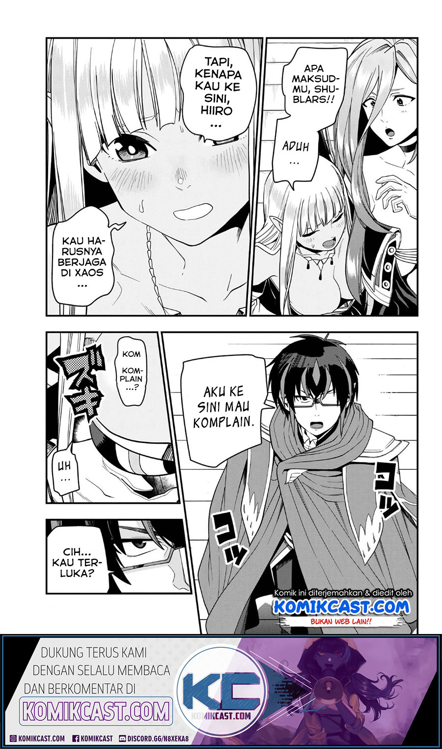 Konjiki no Moji Tsukai: Yuusha Yonin ni Makikomareta Unique Cheat Chapter 64 - halaman 6