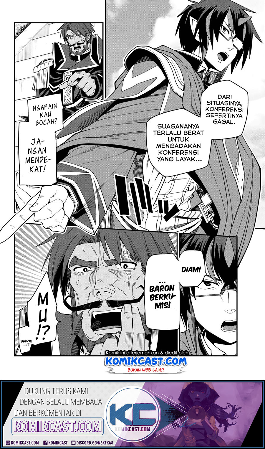 Konjiki no Moji Tsukai: Yuusha Yonin ni Makikomareta Unique Cheat Chapter 64 - halaman 7