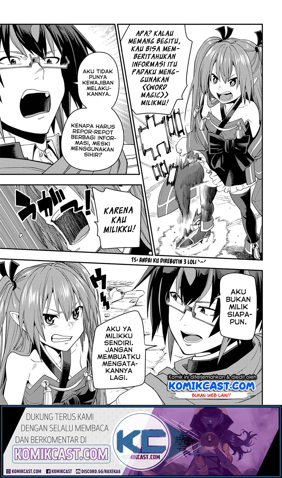 Konjiki no Moji Tsukai: Yuusha Yonin ni Makikomareta Unique Cheat Chapter 66 - halaman 10