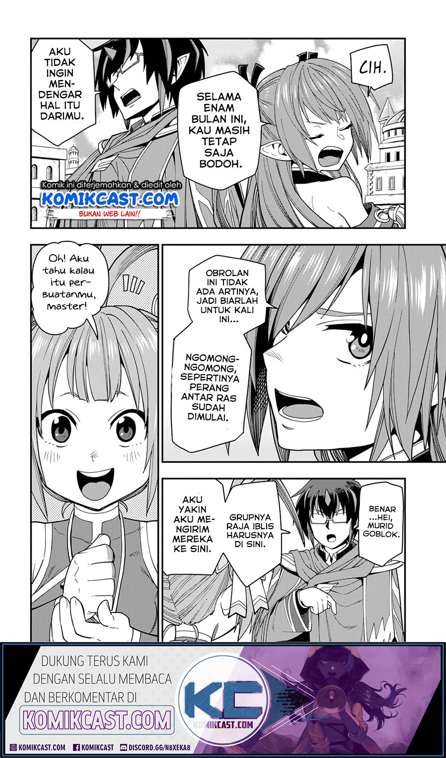 Konjiki no Moji Tsukai: Yuusha Yonin ni Makikomareta Unique Cheat Chapter 66 - halaman 11